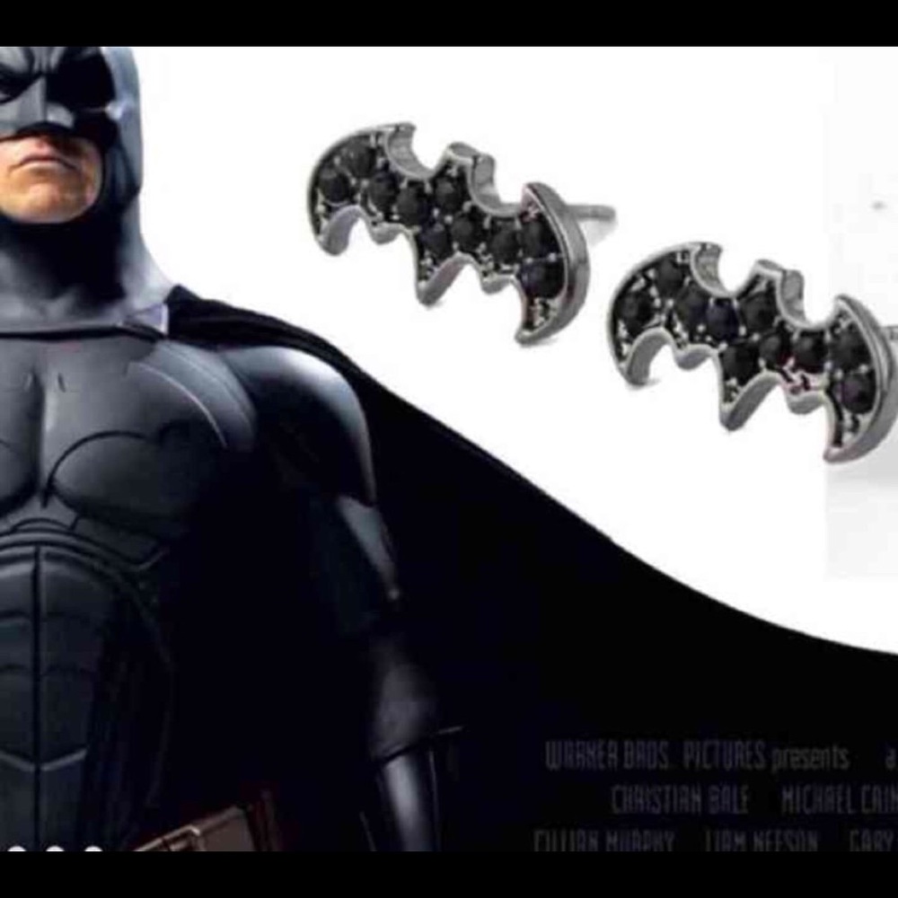 Batman Earrings